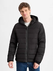 Nils Sundström Steppjacke Schwarz/Dunkelgrau