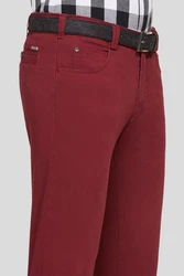 MEYER 5-Pocket-Hose Dunkelrot/Rot/Bordeaux