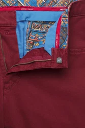 MEYER 5-Pocket-Hose Dunkelrot/Rot/Bordeaux