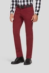MEYER 5-Pocket-Hose Dunkelrot/Rot/Bordeaux