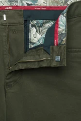 MEYER 5-Pocket-Hose Dunkelgrün/Khaki/Grün