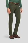 MEYER 5-Pocket-Hose Dunkelgrün/Khaki/Grün