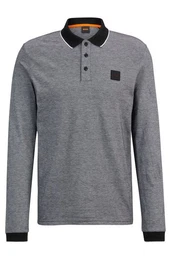 Langarm-Poloshirt