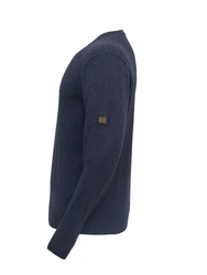 Schietwetter Sweatshirt Silas (1-tlg) Dunkelblau/Blau/Hellblau