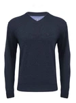 Schietwetter Sweatshirt Silas (1-tlg) Dunkelblau/Blau/Hellblau