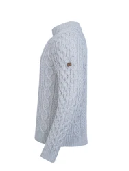 Schietwetter Strickpullover Herren Zopfmuster 