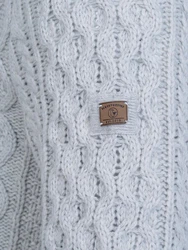 Schietwetter Strickpullover Herren Zopfmuster 