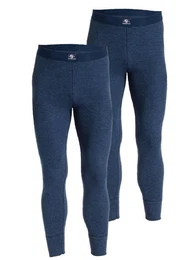 Lange Unterhose Herren Hose lang Clima Comfort 77295873-maritim (Packung, 1-St., 2er Pack) Optimale Passform, pflegeleicht, formbestndig, strapazierfhig