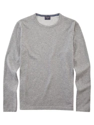 OLYMP Pullover Strick Casual Crew Neck grau