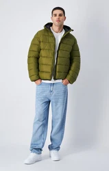Champion Hooded Jacket Jackenblazer Grün/Dunkelgrün
