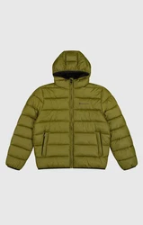 Champion Hooded Jacket Jackenblazer Grün/Dunkelgrün