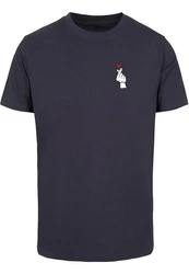 MisterTee Love Sign Tee 2.0 Dunkelblau/Rot/Fliederfarben/Blau
