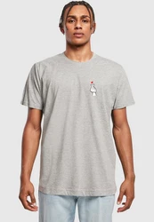 MisterTee Love Sign Tee 2.0 Grau/Hellgrau