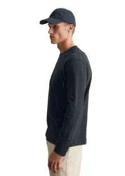 Marc O'Polo Langarmshirt Khaki/Dunkelgrau/Dunkelblau