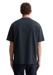Marc O'Polo T-Shirt Bio-Baumwoll-Jersey Dunkelblau/Blau/Grau