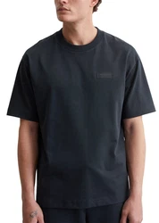 Marc O'Polo T-Shirt Bio-Baumwoll-Jersey Dunkelblau/Blau/Grau