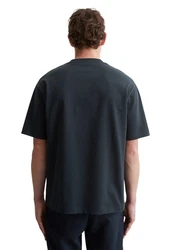 Marc O'Polo T-Shirt Bio-Baumwoll-Jersey Dunkelblau/Blau/Grau