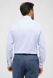 Eterna Langarmhemd MODERN FIT NON IRON Hellblau