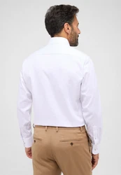 Eterna Langarmhemd MODERN FIT NON IRON Weiß/Creme/Rot