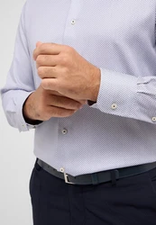 Eterna Langarmhemd MODERN FIT NON IRON Grau