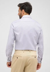Eterna Langarmhemd MODERN FIT NON IRON Grau/Blau/Hellblau