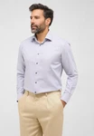 Eterna Langarmhemd MODERN FIT NON IRON Grau/Blau/Hellblau