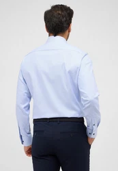 Eterna Langarmhemd MODERN FIT NON IRON Hellblau/Dunkelblau/Pastell/Blau/Weiß