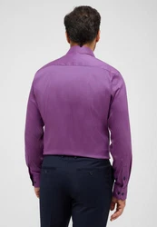 Eterna Langarmhemd MODERN FIT EASY IRON Lila/Rosa/Rot