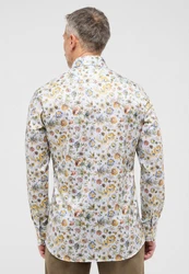 Eterna Langarmhemd SLIM FIT NON IRON Mischfarben/Gelb