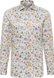 Eterna Langarmhemd SLIM FIT NON IRON Mischfarben/Gelb
