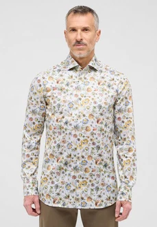 Eterna Langarmhemd SLIM FIT NON IRON Mischfarben/Gelb Eterna Langarmhemd SLIM FIT NON IRON Mischfarben/Gelb