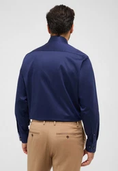 Eterna Langarmhemd COMFORT FIT NON IRON Dunkelblau