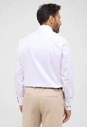 Eterna Langarmhemd COMFORT FIT NON IRON Weiß/Creme/Dunkelrot/Rot