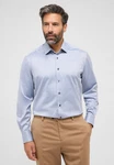 Eterna Langarmhemd COMFORT FIT NON IRON Hellblau/Blau/Dunkelblau