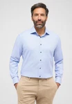 Eterna Langarmhemd COMFORT FIT NON IRON Hellblau/Blau