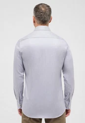 Eterna Langarmhemd SLIM FIT NON IRON Grau