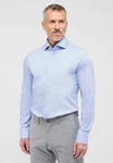 Eterna Langarmhemd SLIM FIT NON IRON Hellblau