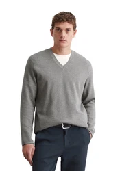 Marc O'Polo V-Ausschnitt Pullover Grau/Hellgrau/Dunkelgrau/Khaki