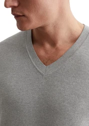 Marc O'Polo V-Ausschnitt Pullover Grau/Hellgrau/Dunkelgrau/Khaki
