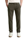 Marc O'Polo Chinohose Khaki/Dunkelgrün