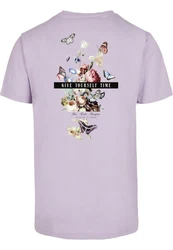 Mister Tee T-Shirt Give Yourself Time Tee Lila