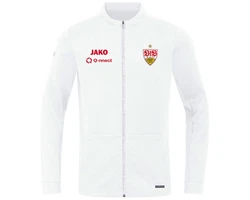 Jako Funktionsjacke VfB Pro Casual Weiß/Creme/Gelb