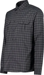 CMP Hemd MAN SHIRT DARK GRAFFITE/ANTRACITE/OFF WHITE
