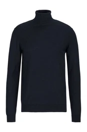 Strickpullover TURTLE NECK - COTTON - 14 gg