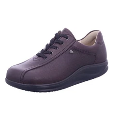 Finn Comfort Schnürschuh WATFORD Dunkelblau/Lila/Braun/Dunkelbraun