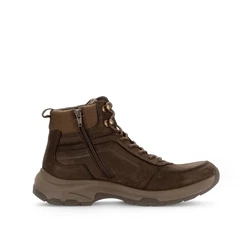Pius Gabor Schnürstiefel Braun/Dunkelbraun/Khaki/Dunkelgrün
