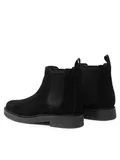 Schwarze Lack Gummistiefeletten image