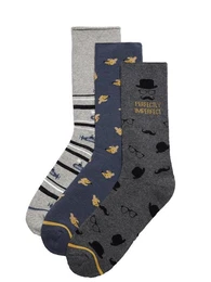 Thermosocken 3er Pack Herren Thermosocken Strmpfe ohne Bund Gr. 41-46 (3-Paar)