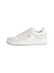 Tommy Jeans TJM Retro Basket Cupsole Tumble Plateausneaker Weiß/Beige/Creme/Grau