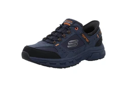 Skechers Oak Canyon Slipper Dunkelblau/Hellblau